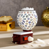 Prathna Ceramic Aroma Diffuser cum Kapoor Dani With Mantra -D NO.( MANTRA R-75)