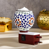 Prathna Ceramic Aroma Diffuser cum Kapoor Dani With Mantra -D NO.( MANTRA R-86)