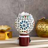 Prathna Ceramic Aroma Diffuser cum Kapoor Dani With Mantra -D NO.( MANTRA R-76)