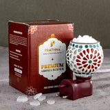 Prathna Ceramic Aroma Diffuser cum Kapoor Dani D NO.R-37