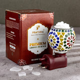 Prathna Ceramic Aroma Diffuser cum Kapoor Dani D NO. R-40
