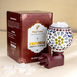 Prathna Ceramic Aroma Diffuser cum Kapoor Dani D NO.R-17