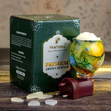 Prathna Ceramic Aroma Diffuser cum Kapoor Dani D NO. P-13