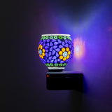 Prathna Ceramic Aroma Diffuser cum Kapoor Dani With Mantra -D NO.( MANTRA R-86)