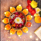 Water Sensor LED Diya Set Of 20