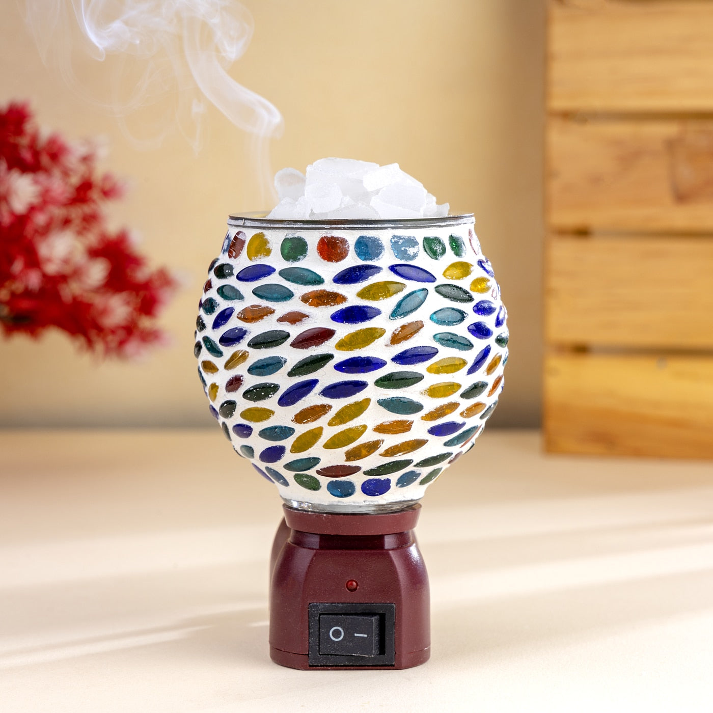 Prathna Ceramic Aroma Diffuser cum Kapoor Dani  D NO.R-21